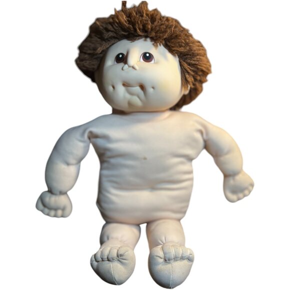 Vtg 1984 COPR MN Thomas CABBAGE PATCH KID Denim Overalls 17.5" tall x 14.5" wide - Picture 7 of 14